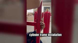 1st step Installation video of  multi-zone fire suppression system