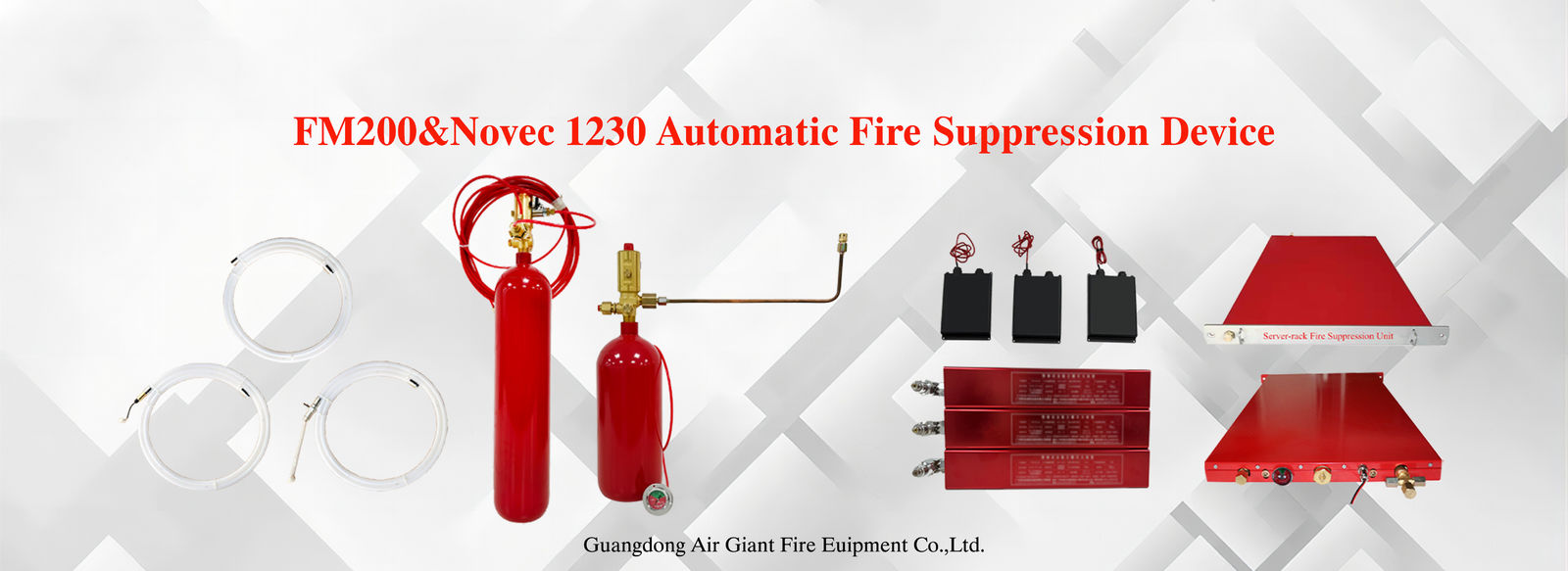 Quality FM200 Fire Suppression System factory