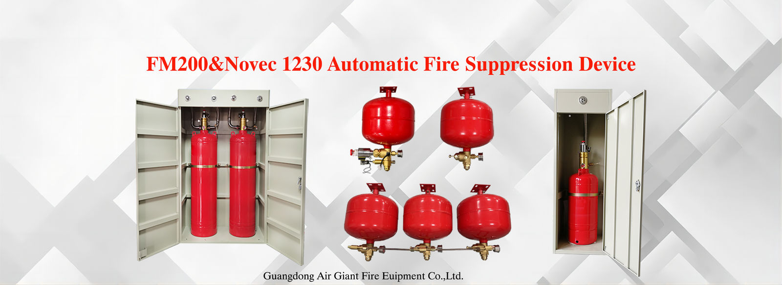 Quality FM200 Fire Suppression System factory