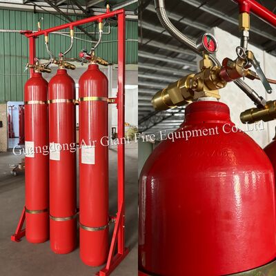 Quality  Inert Gas IG55 Fire Suppression Systems Are Safe For People And Sensitive Equipment factory