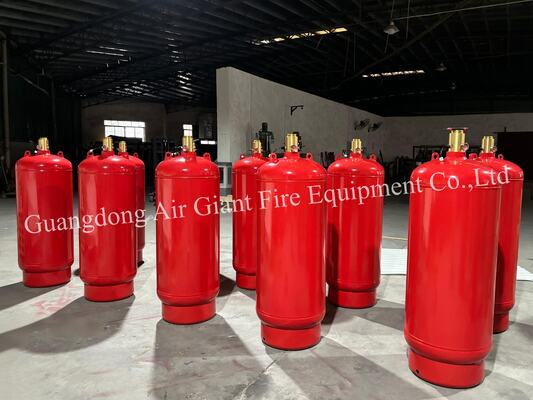 Quality  Automatic HFC227ea Fire Suppression System Cylinder Without Pollution For Data Center factory