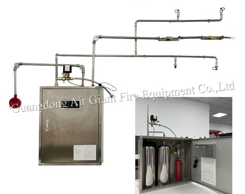 Quality  Single Bottles Automatic Protection Restaurant Fire Suppression System For Hotel Fire Fight factory