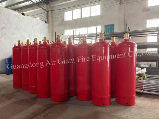 Quality  Automatic FK 5-1-12 Fire Suppression System Cylinder Without Pollution For Museum factory