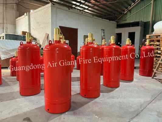 Quality  FM200 Fire Suppression System Cylinder Without Residue For Library factory