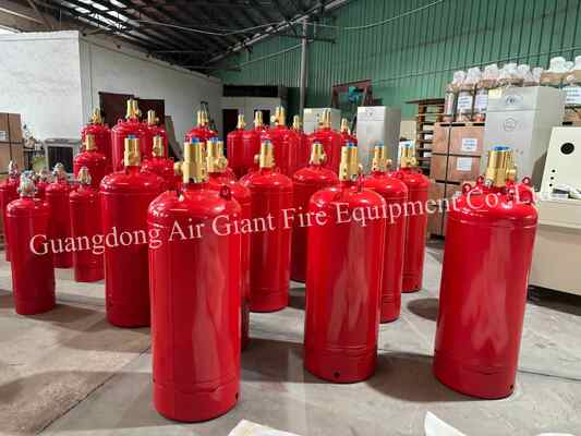 Quality  Insulated FM200 Fire Extinguishing System Cylinder Without Residue For Telecommunication Room factory