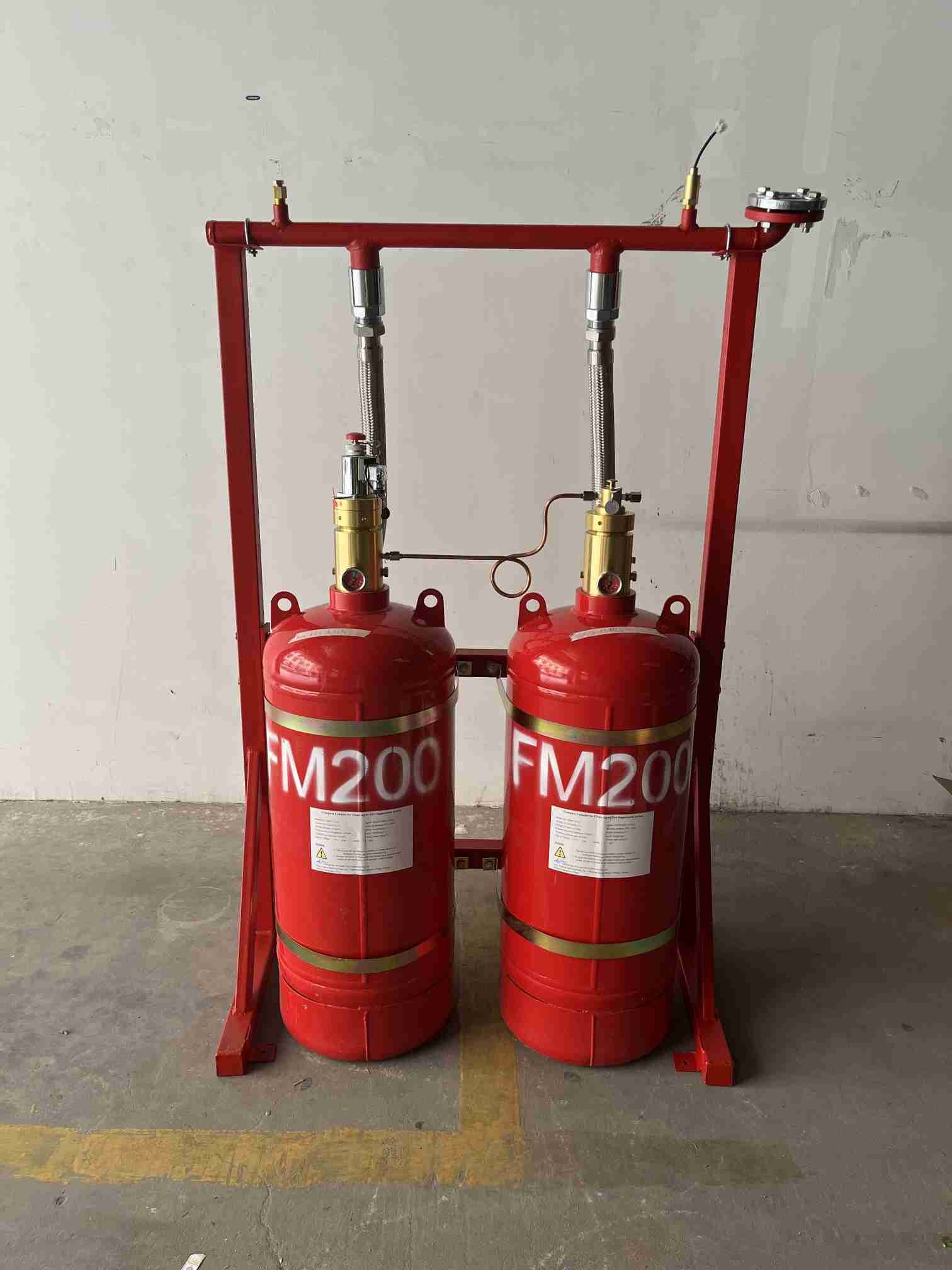 Non Corrosive Fm200 Gas Suppression System Without Pollution DC 24V 1.6A