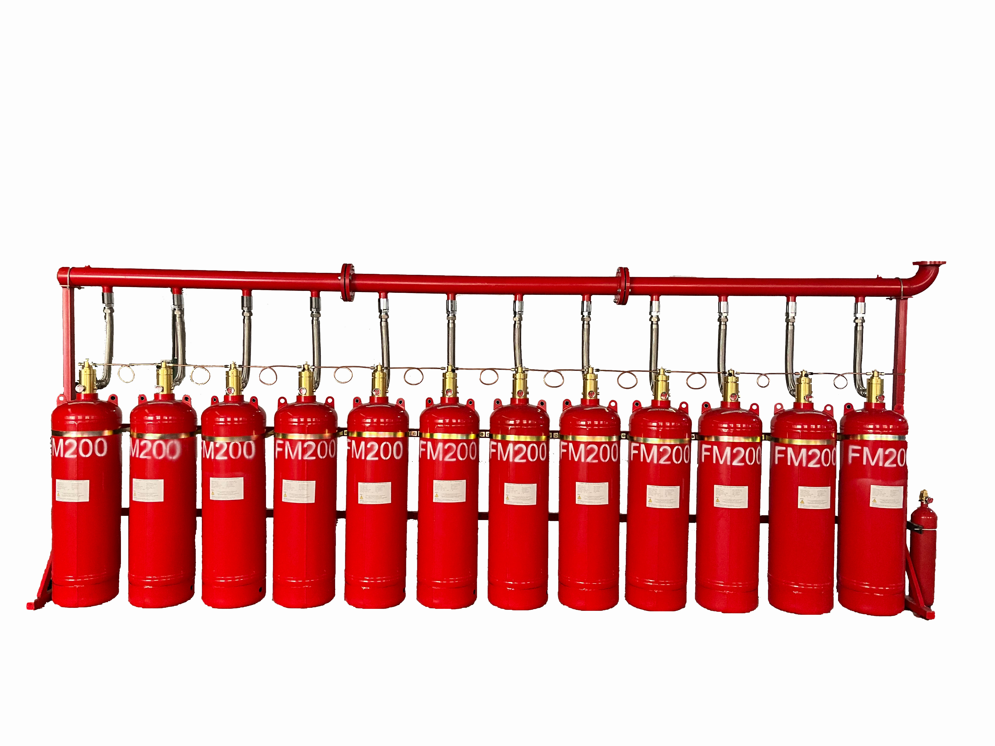 Non Corrosive HFC227ea Fire Suppression System Without Pollution For ...