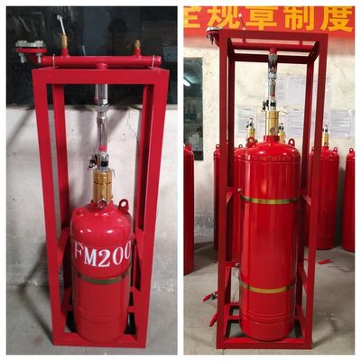 200 DC 24V 1.6A FM200 Fire Suppression System For Computer Room