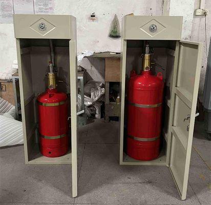 Cabinet HFC227ea Fire Suppression System Without Residue For Library