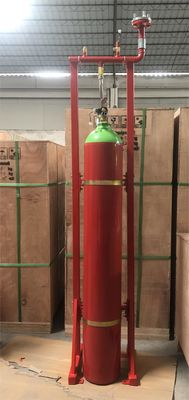 Enclosed Flooding Inert Gas Argonite IG55 Fire Suppression Extinguishing System