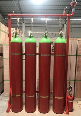 80L Insulated Inergen IG 541 Inert Gas Fire Suppression System Without Residue