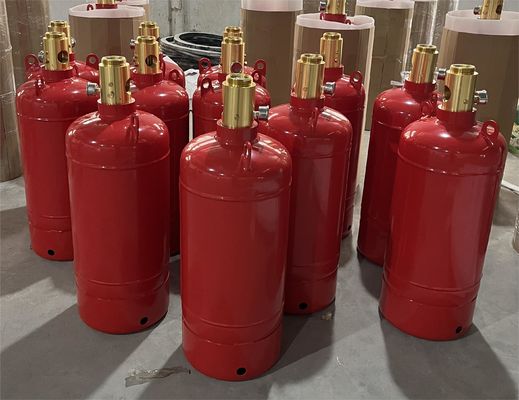 CNAS FM200 Nitrogen Cylinders Fire Protection In Data Center
