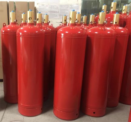 Data Center Fire Suppression System FM 200 Cylinders 400mm