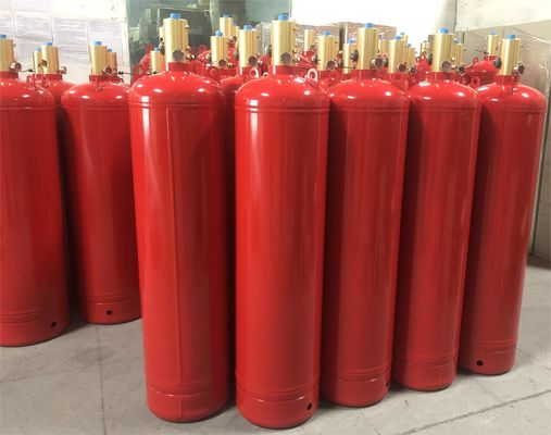 180ltr Server Fire Extinguisher FM 200 Cylinders Non Corrosive