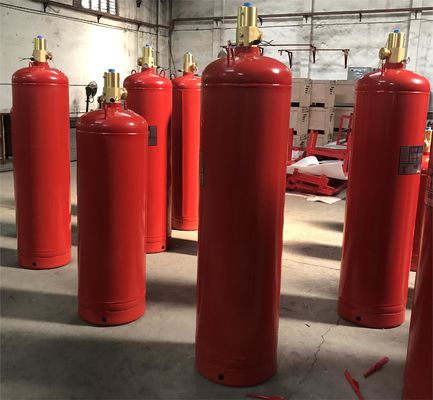 Data Center Fire Suppression FM 200 Cylinders 2.5Mpa 4.2Mpa