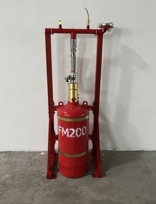 Safe FM200 Fire Suppression System 180L For Protecting Critical Equipment And Materials