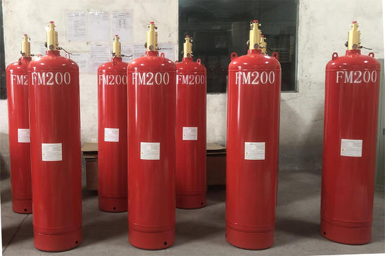 HFC227ea Fire Suppression System FM 200 Cylinders In Anechoic Chamber OEM ODM