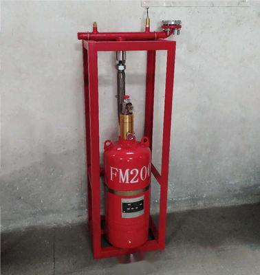 Automatic Fm200 Fire Suppression System Without Pollution for Data Center