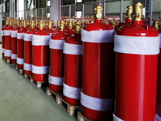 Environment Friendly HFC227ea Fire Extinguisher System Without Residue In UPS Room