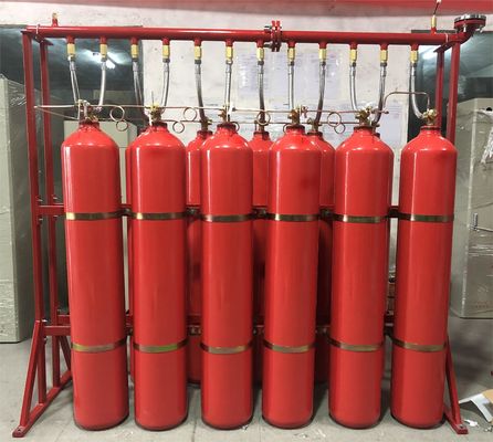 Enclosed Flooding Pipe Network Fixed CO2 Fire Extinguishing System