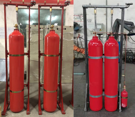 70 Liter Automatic Fixed Co2 Fire Extinguisher System 1448mm