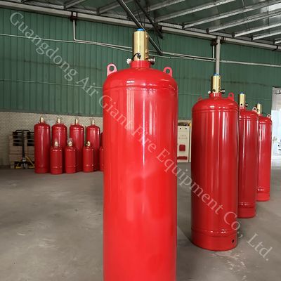 Cafss Cylinders For Automatic FK5112 Fire Suppression System Without Pollution For Server Room