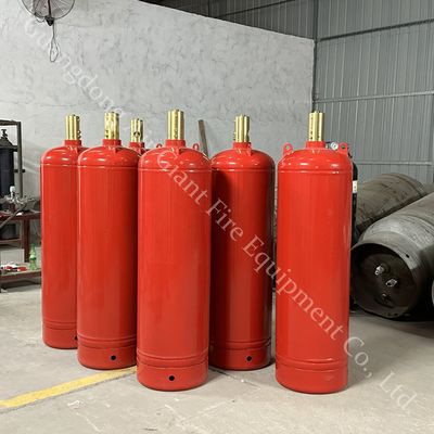 Cafss Cylinders For Automatic PERFLUORO Fire Suppression System Without Pollution For Museum