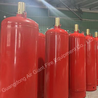 Cylinder For Automatic PERFLUORO Fire Suppression System Without Residue For Data Center