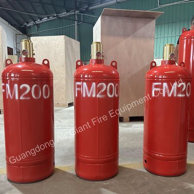 Cylinder For Insulated FM200 Fire Suppression System Without Pollution Power Room