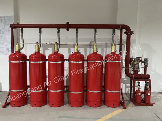 Non-Conductive HFC227ea Fire Suppression System For Battery Room