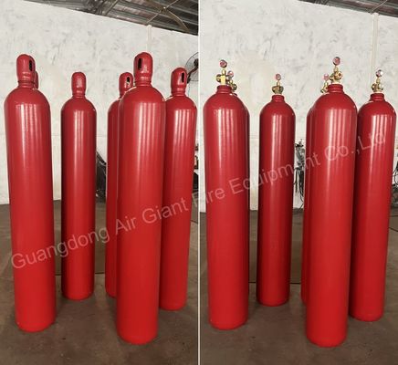 Argon IG55 Inert Gas Fire Suppression System With Flame Detection 200-300 Bar 10-50°C