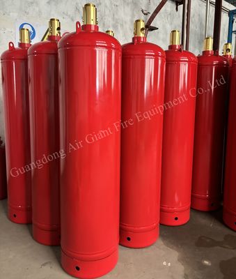HFC227ea Fire Suppression System Without Pollution Customized Cylinder