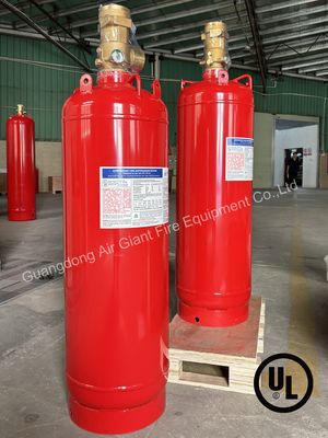 UL Automatic FM200 Fire Suppression System Cylinder