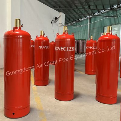 Customized Cylinder For FK 5-1-12 Fire Suppression System  Without Pollution For Computer Room