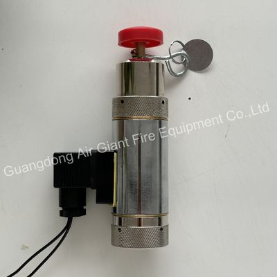 Solenoid Actuator Installed On Cylinder Non Corrosive HFC-227ea FM200 Fire Suppression
