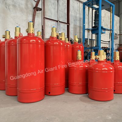 Cylinder For Automatic FM200 Fire Suppression System Without Residue For Storage Room