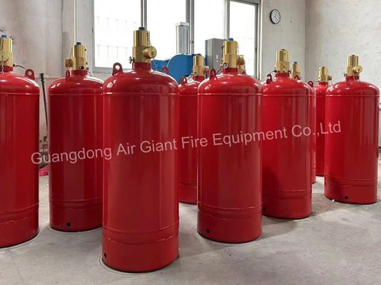 Cylinder For Insulated FM200 Fire Suppression System Without Residue For Library