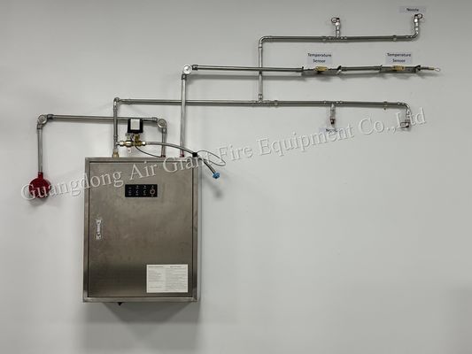 High-Efficiency Electromagnetic Kitchen Fire Suppression System