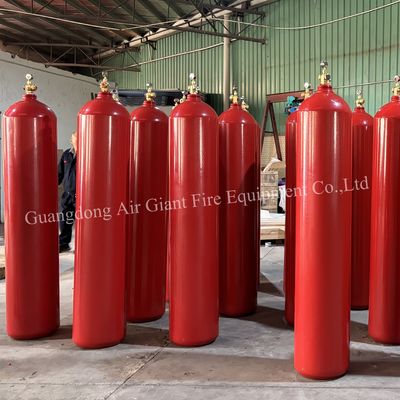 Customized 84/140L Argonite IG55 Inert Gas Fire Suppression System Cylinder