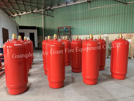 Cylinder For Environment-Friendly FM200 Fire Suppression System Museum