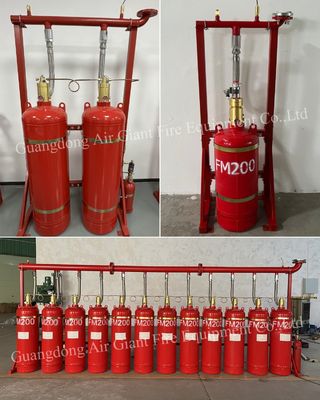 High-Quality FM200 Fire Extinguishing System Without Pollution For Museum