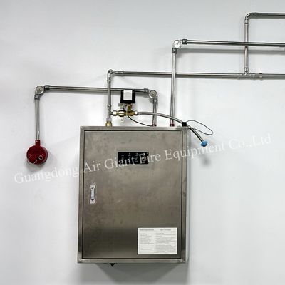 Kitchen Wet Chemical Fire Suppression System  with 12L Reagent Filling Capacity
