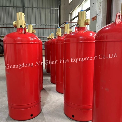 Cylinder For HFC227ea Fire Suppression System Without Residue For Computer Room