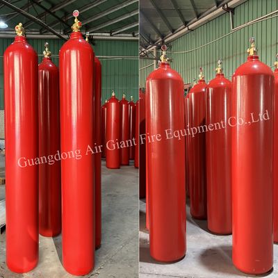 Argonite IG55 Clean Agent Suppression System Cylinder For Industrial