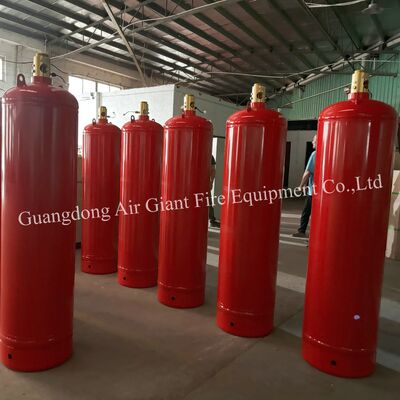 Non Corrosive FM200 Fire Extinguishing System Cylinder Without Pollution For Library