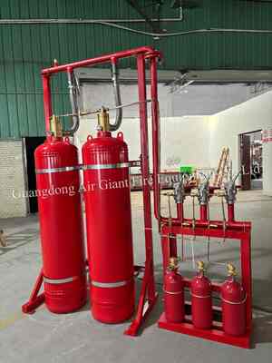 High-quality HFC227ea Fire Suppression System Without Pollution For Battery Room