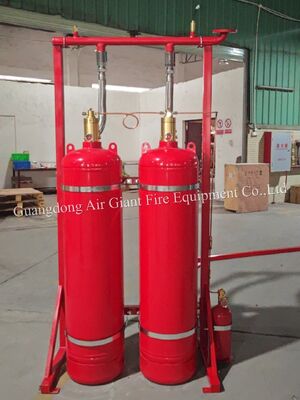 Environment-friendly HFC227ea Fire Suppression System  Without Pollution For Telecommunication Room