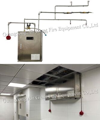 Single Bottles Automatic Protection Commercial Kitchen Fire Suppression System For Restaurant Hotel Fire Fight