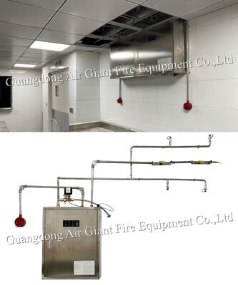 Single Bottles Automatic Protection Restaurant Hood Fire Suppression System