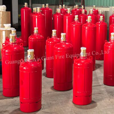 Cylinder Of FM200 Low ODP Clean Agent Fire Suppression System